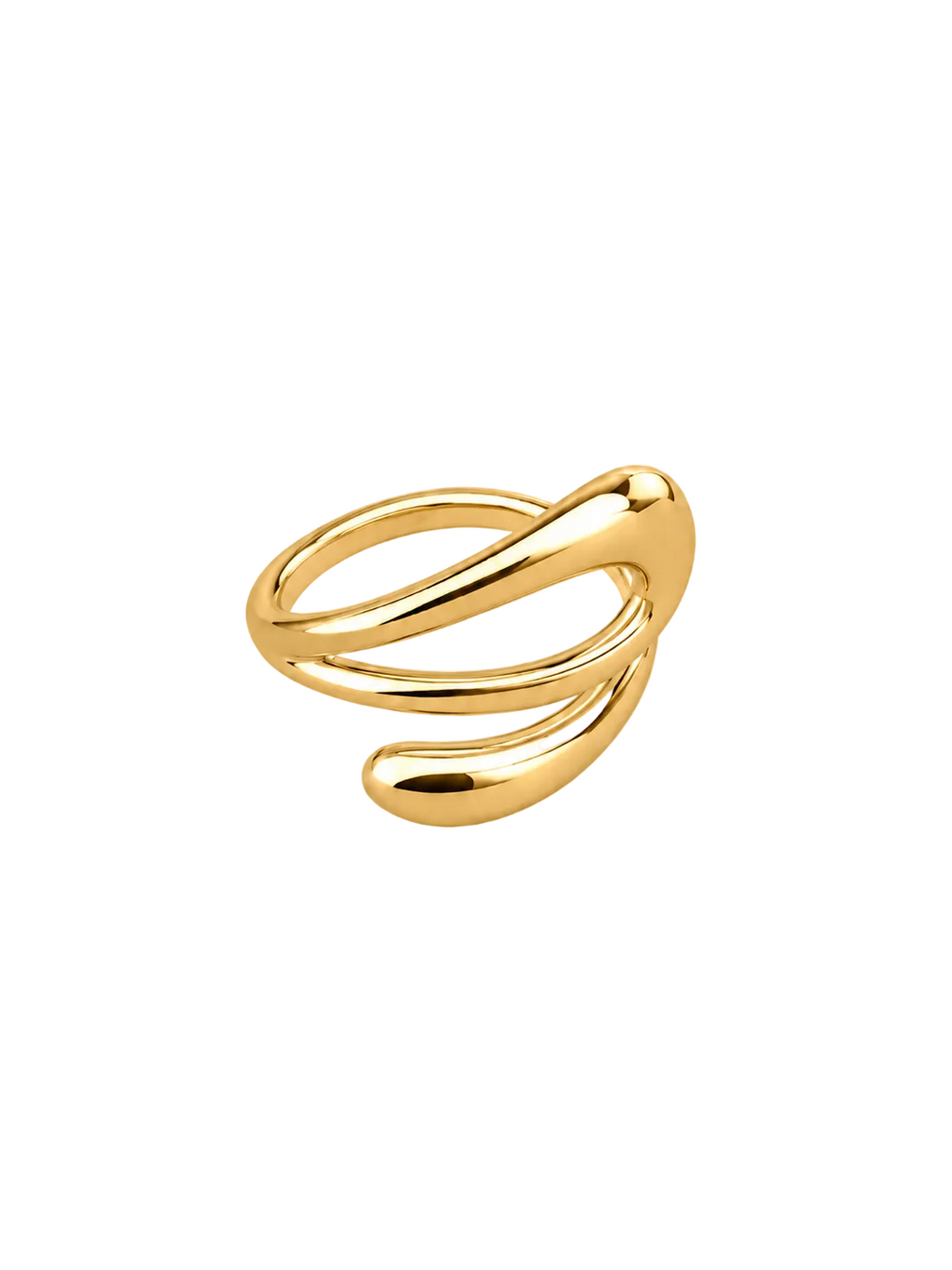 Bague dorée Zoé