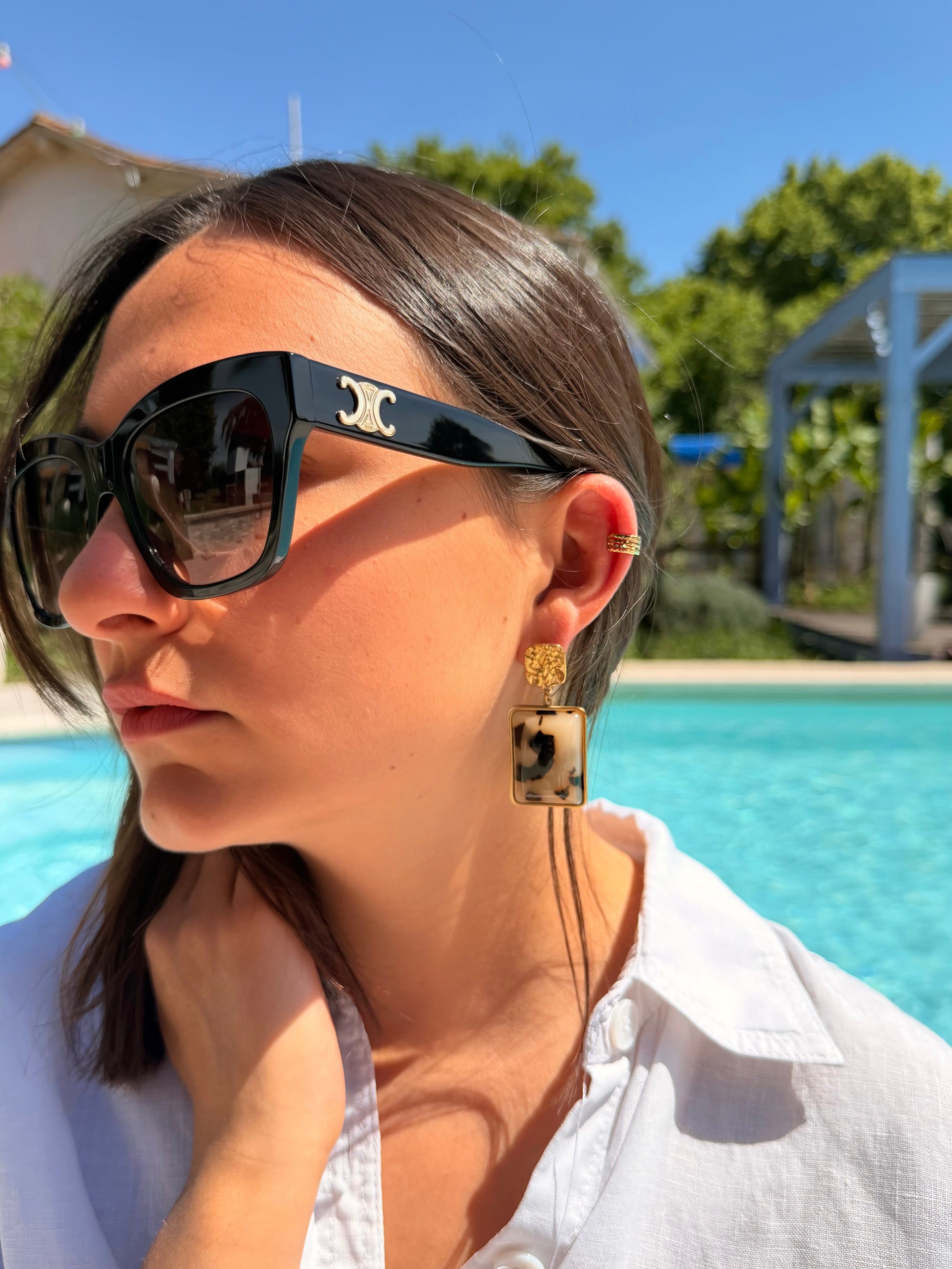 Earcuff doré Chiara