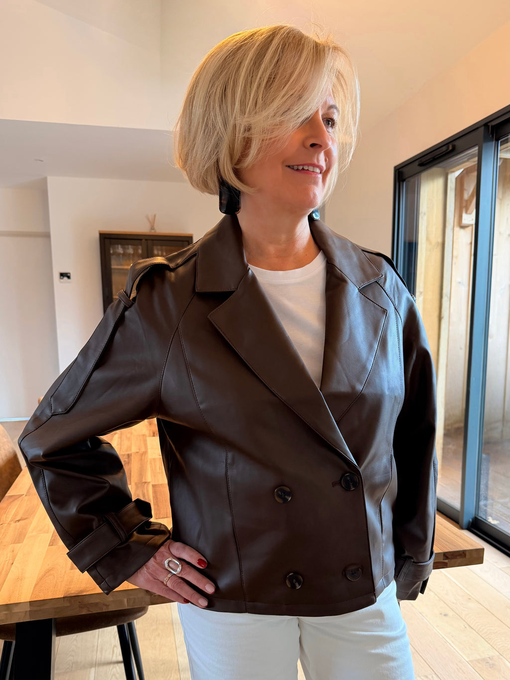 Veste Gaelle Marron