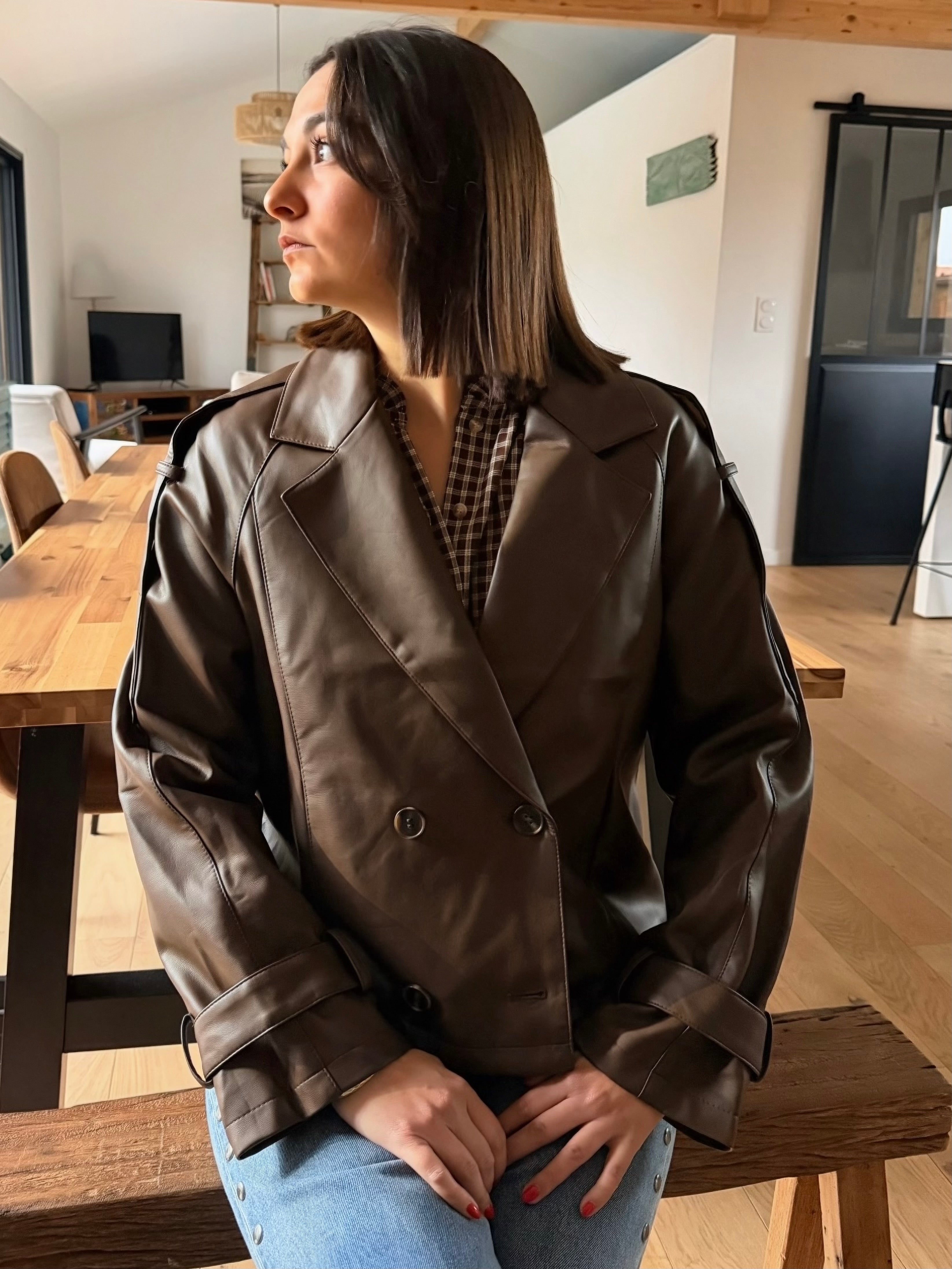 Veste Gaelle Marron