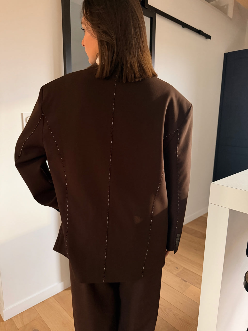 Blazer Axelle Marron