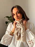 Foulard Nadine Beige