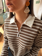 T-shirt Camille Marron