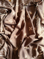 Foulard Nadine Marron