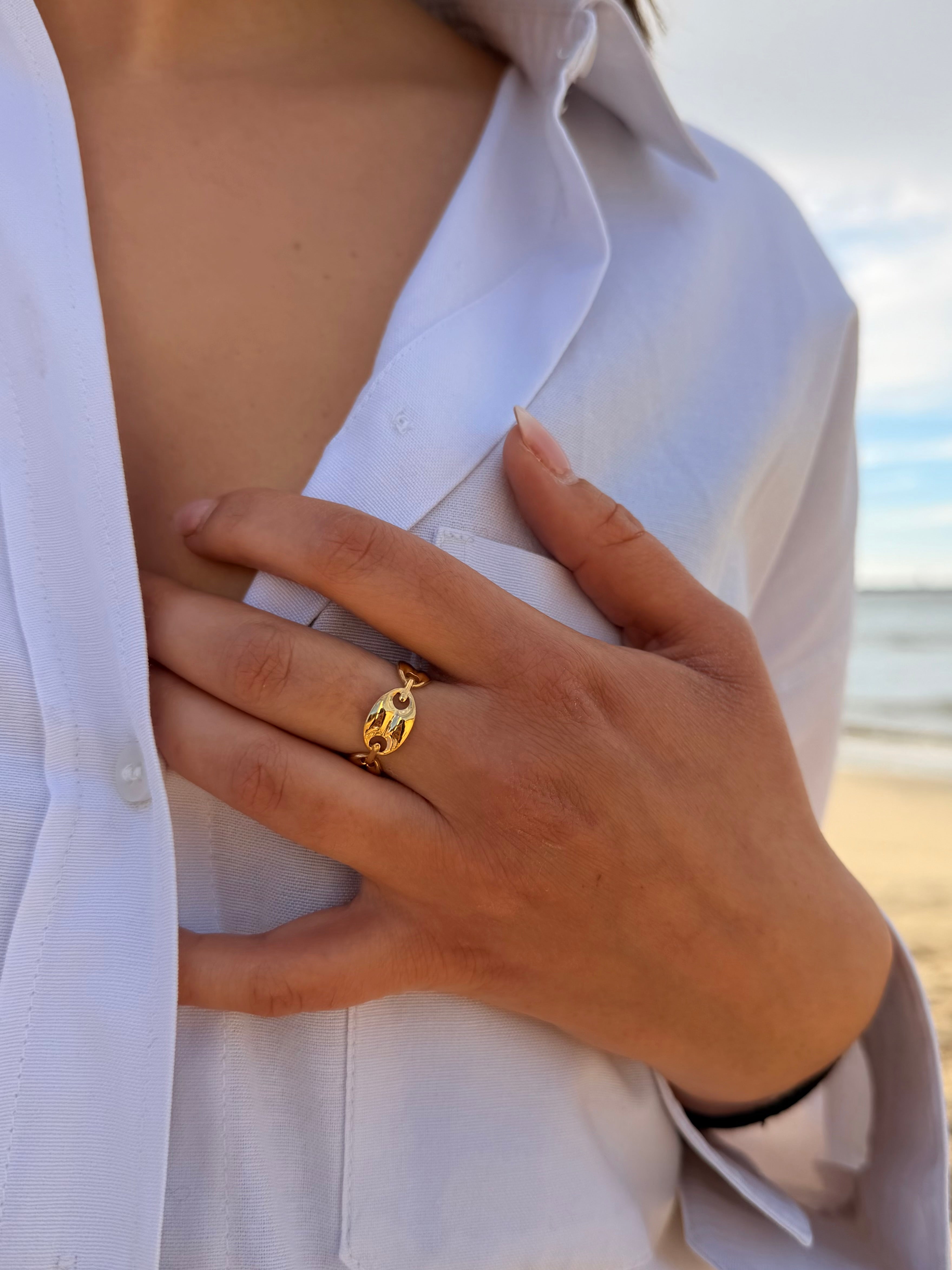 Bague Elsa Dorée