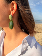 Boucles d’oreilles Ambre