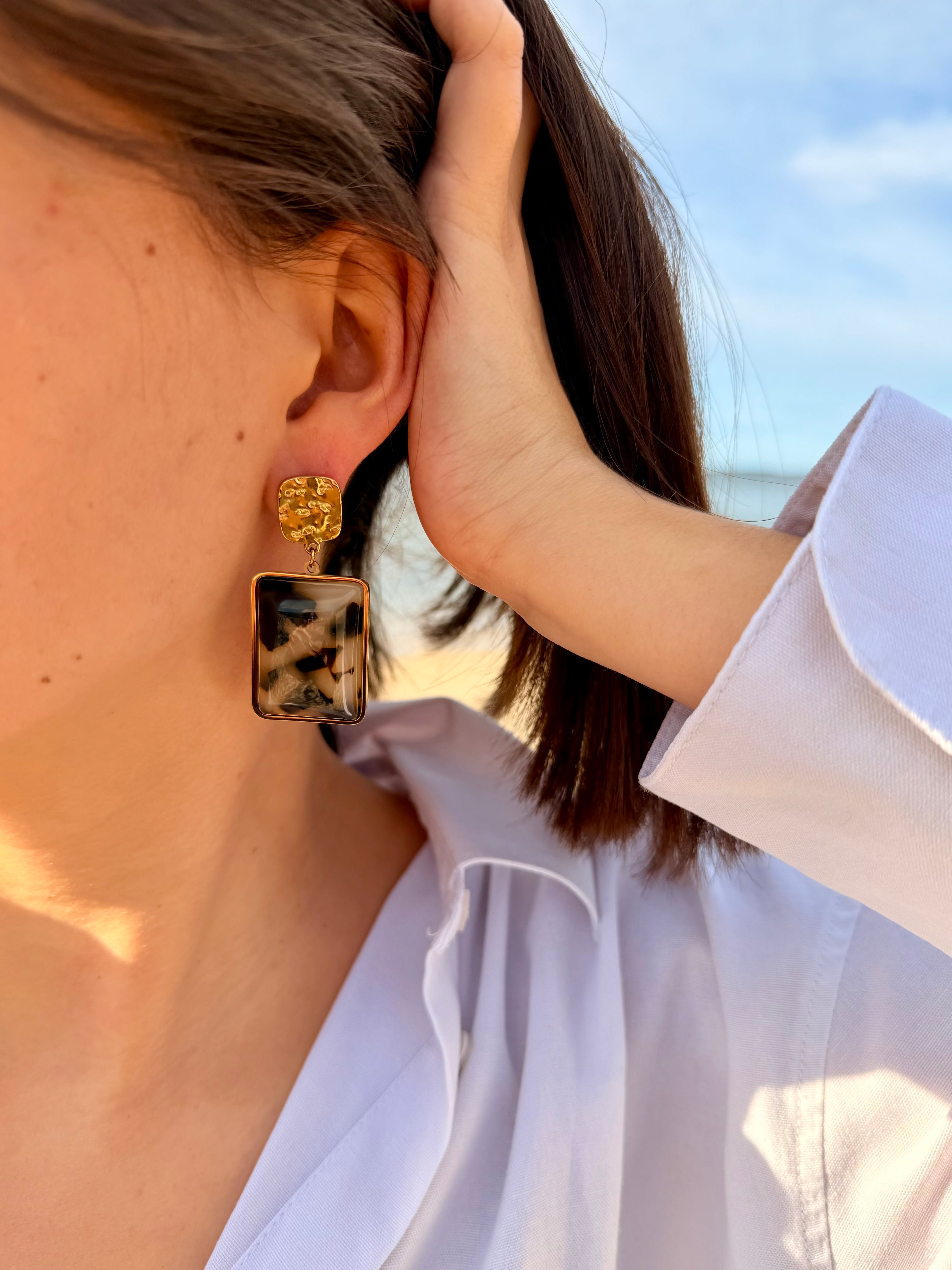 Boucles d’oreilles Lou