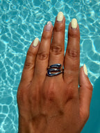 Bague argentée Zoé