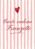 Carte cadeau Franzette